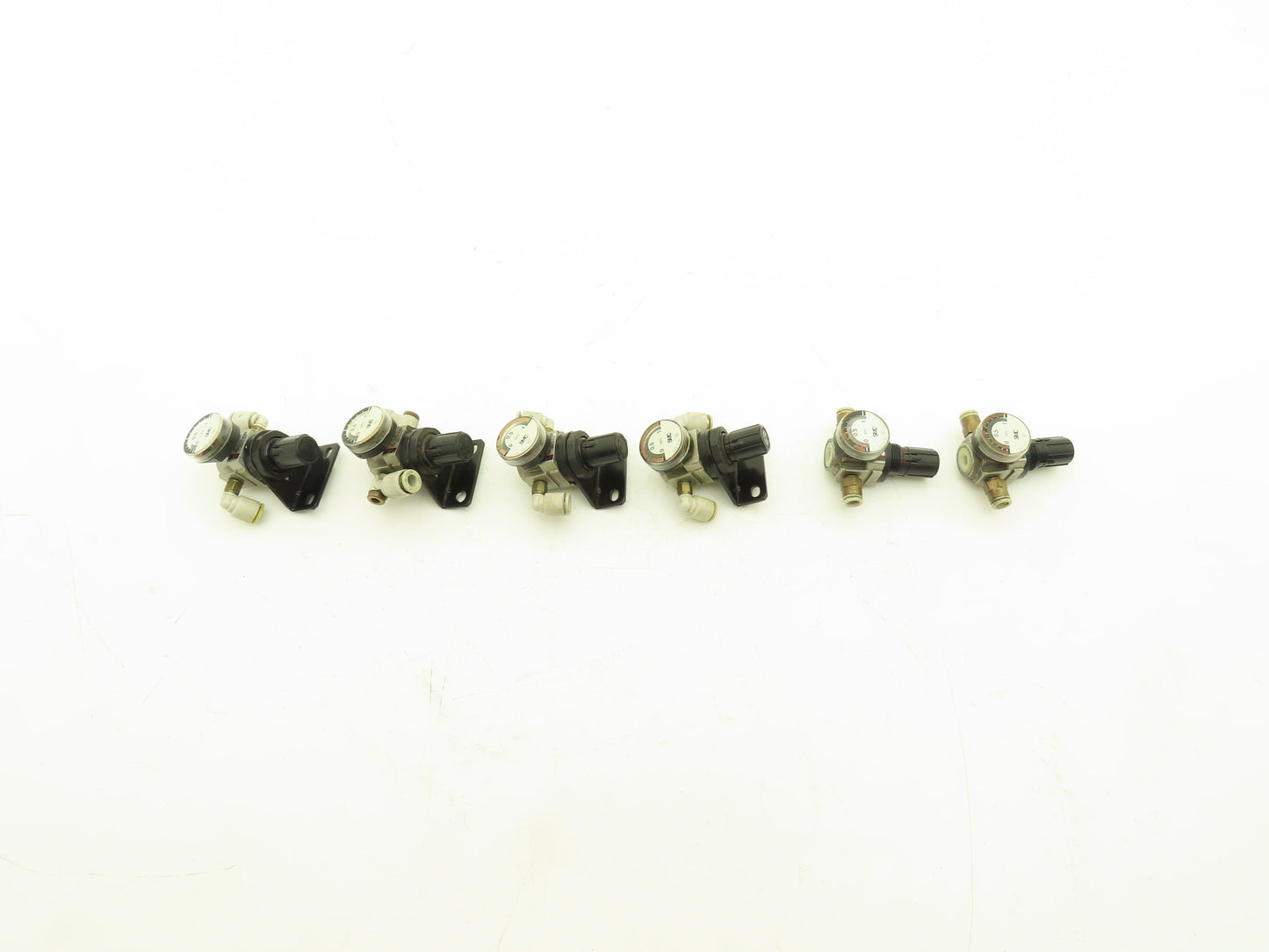 SMC G27-10-R1 | AR10-M5BG Regulator Gauge 1MPa 6mm Push Connector Lot of 6