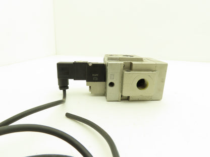 SMC VO307-5DZ | VG342-5DZ-04A 3 Port Pilot Solenoid Valve 24vDC Coil 1/2" NPT