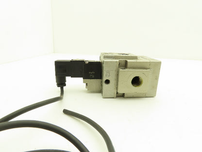 SMC VO307-5DZ | VG342-5DZ-04A 3 Port Pilot Solenoid Valve 24vDC Coil 1/2" NPT