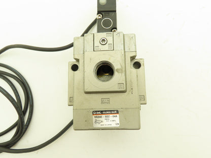 SMC VO307-5DZ | VG342-5DZ-04A 3 Port Pilot Solenoid Valve 24vDC Coil 1/2" NPT