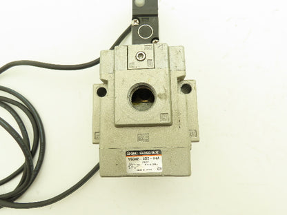 SMC VO307-5DZ | VG342-5DZ-04A 3 Port Pilot Solenoid Valve 24vDC Coil 1/2" NPT