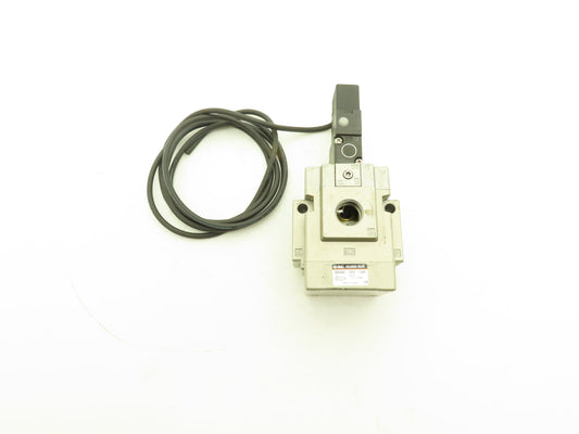 SMC VO307-5DZ | VG342-5DZ-04A 3 Port Pilot Solenoid Valve 24vDC Coil 1/2" NPT