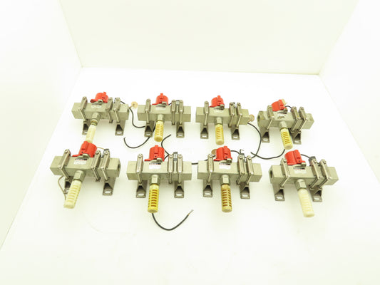 SMC Pneumatic Air Lockout Valve Body Pressure Gauge Assembly 3/4" NPT Lot of 8