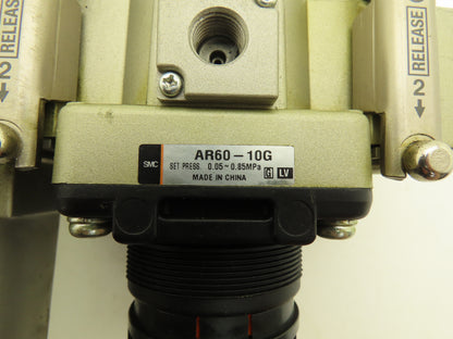 SMC Pneumatic Air Regulator Dryer Assembly 3/4" NPT AC60B-10G AF60-10 AR60-10G