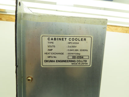 Okuma HPC-K55A Cooling Unit Heat Exchanger 550W/10deg 200v