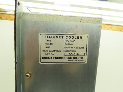 Okuma HPC-K55A Cooling Unit Heat Exchanger 550W/10deg 200v