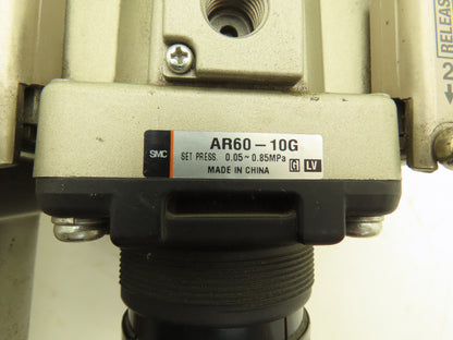 SMC Pneumatic Air Regulator Dryer Assembly 3/4" NPT AC60B-10G AF60-10 AR60-10G