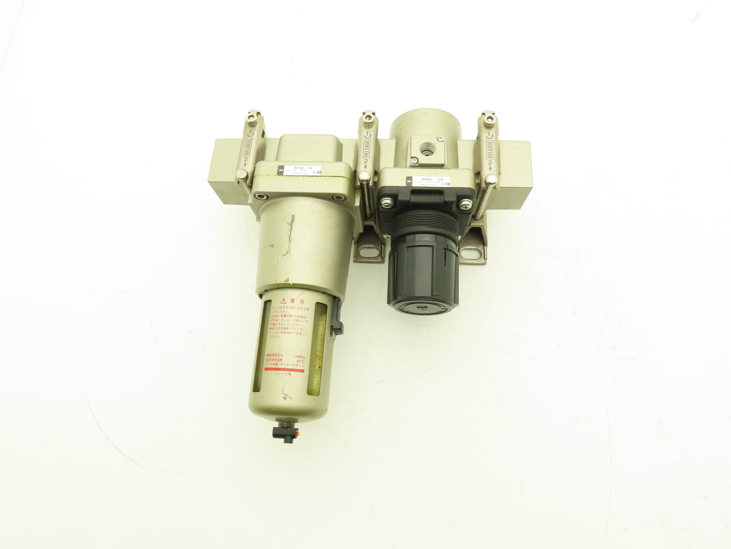 SMC Pneumatic Air Regulator Dryer Assembly 3/4" NPT AC60B-10G AF60-10 AR60-10G