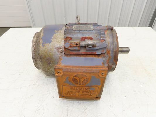 Electric Motor 3Hp 1750RPM 230/460V 3Ph 184 Frame 1-1/8" Shaft