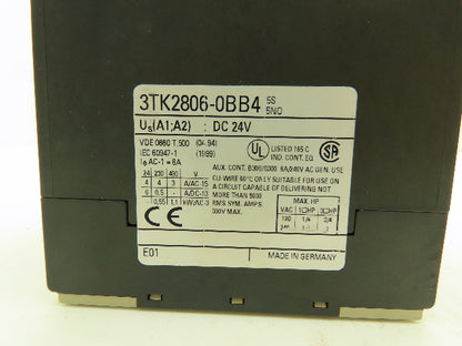 Siemens 3TK2806-0BB4 Contactor Safety Combination 5NO 1NC Circuit 24VDC