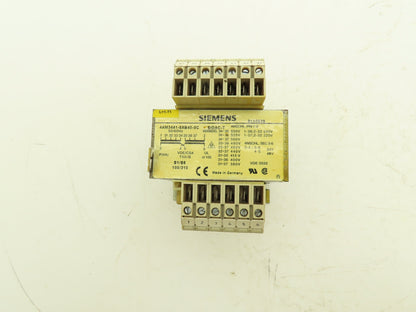 Siemens 4AM3441-8AB40-0C SIDAC-T Transformer 220-550v Pri 24/48v Sec 160VA