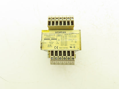 Siemens 4AM3441-8AB40-0C SIDAC-T Transformer 220-550v Pri 24/48v Sec 160VA