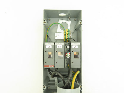 Leviton 460MF7W Fused Mechanical Disconnect 480V 3PH 60A Type 3R, 4X, 12K, IP67