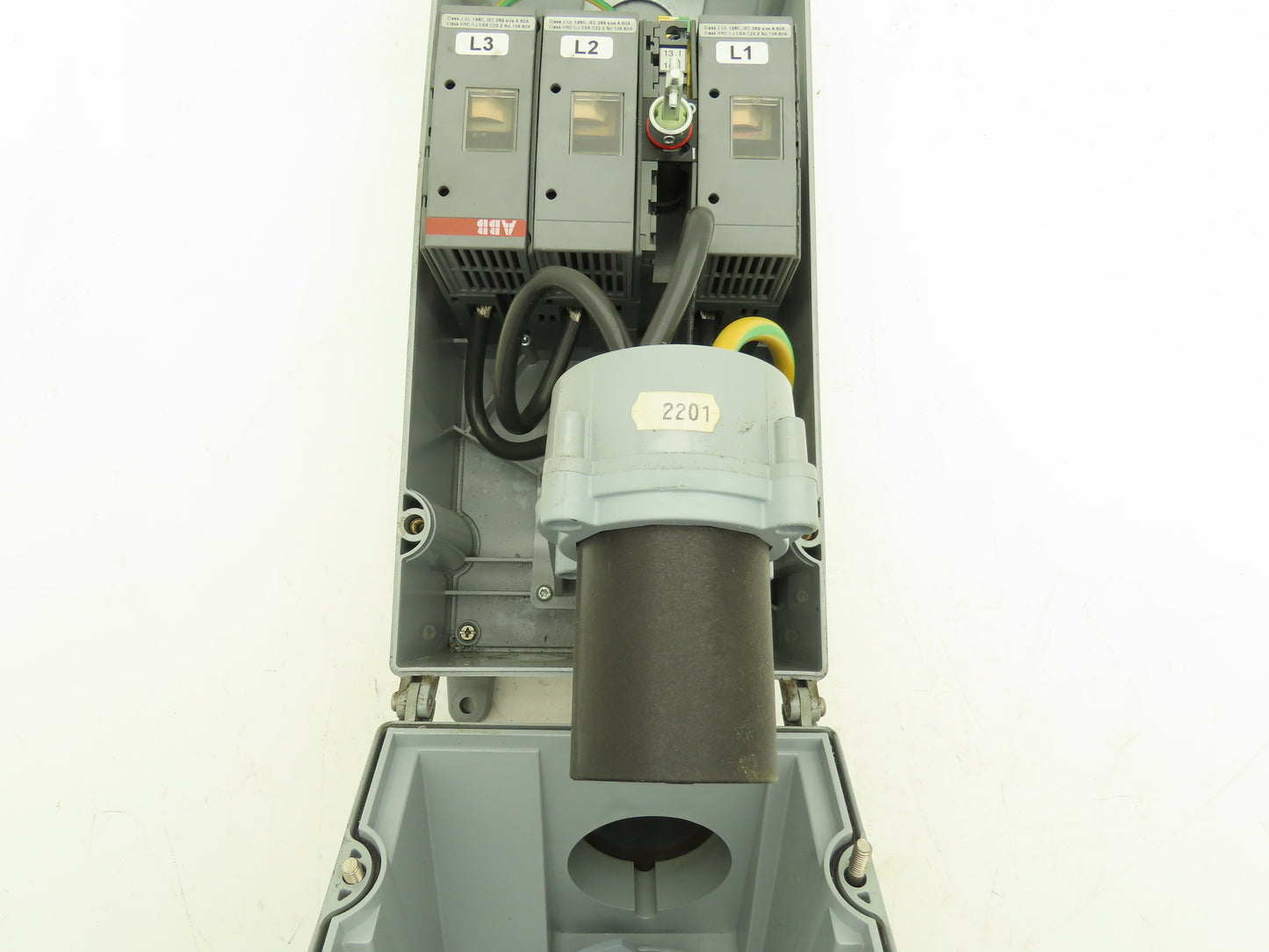 Leviton 460MF7W Fused Mechanical Disconnect 480V 3PH 60A Type 3R, 4X, 12K, IP67