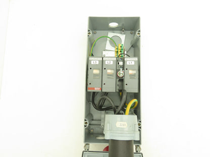 Leviton 460MF7W Fused Mechanical Disconnect 480V 3PH 60A Type 3R, 4X, 12K, IP67