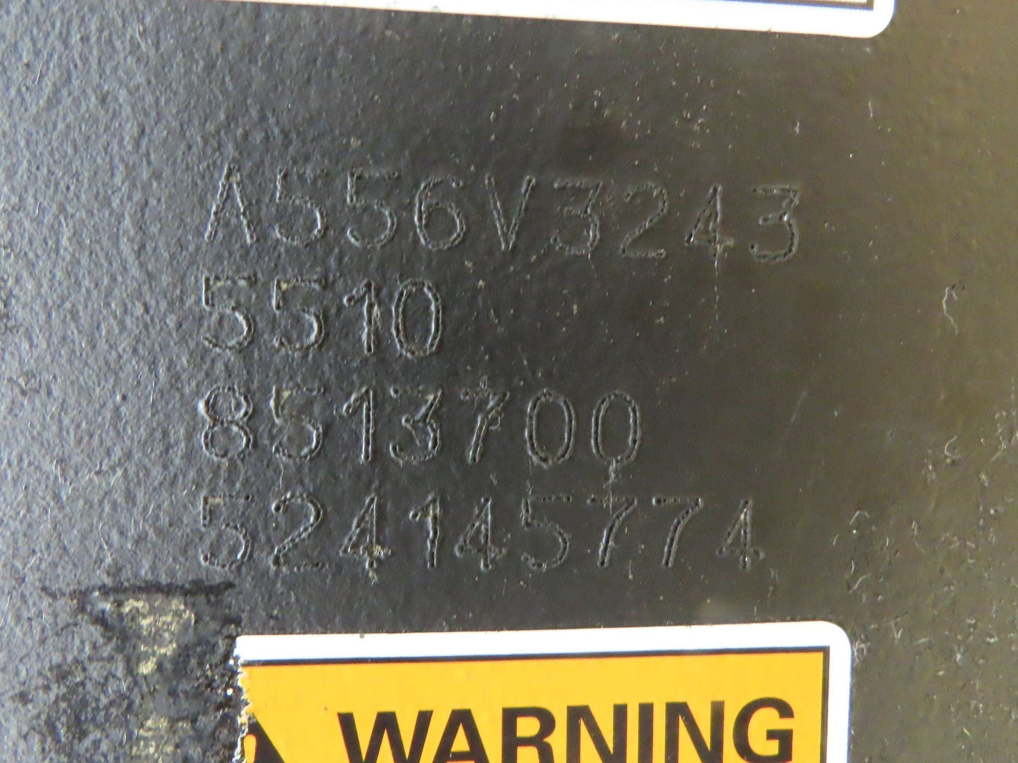 Yale Electric Forklift Mast 3-Stage Class 2 Sideshift 16" Carriage 4-1/2" Mount