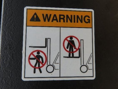 Yale Electric Forklift Mast 3-Stage Class 2 Sideshift 16" Carriage 4-1/2" Mount