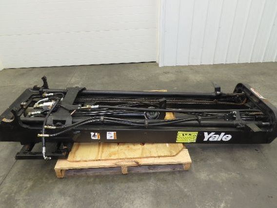 Yale Electric Forklift Mast 3-Stage Class 2 Sideshift 16" Carriage 4-1/2" Mount