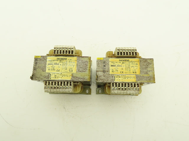 Siemens 4AM5541-8AC40-0B SIDAC-T Transformer 220-550v Pri 110/220v Sec Lot of 2