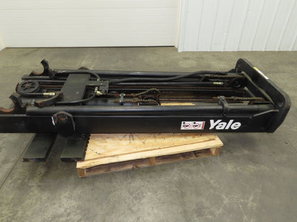 Yale Electric Forklift Mast 3-Stage Class 2 16" x 39" Carriage 5" Mount