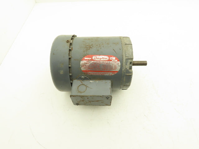Dayton 2N864L AC Motor 1/3Hp 1725/1425rpm 208-220/440v 3ph D56 PF