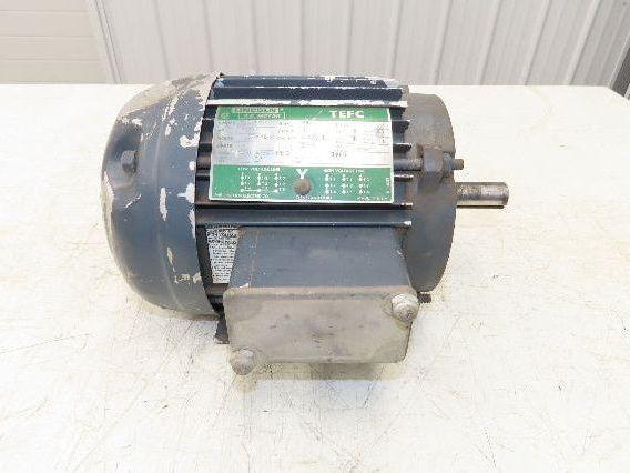 Lincoln T-3965 AC Motor 1.5Hp 3420rpm 230/460v 3ph 56C TEFC