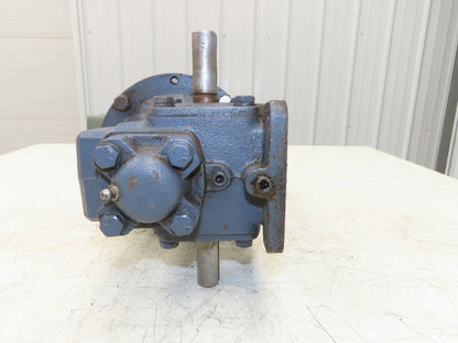 US Motors F008A Unimount 125 Gearmotor 10:1 Reducer .5Hp 230/460V 56C Dual Shaft