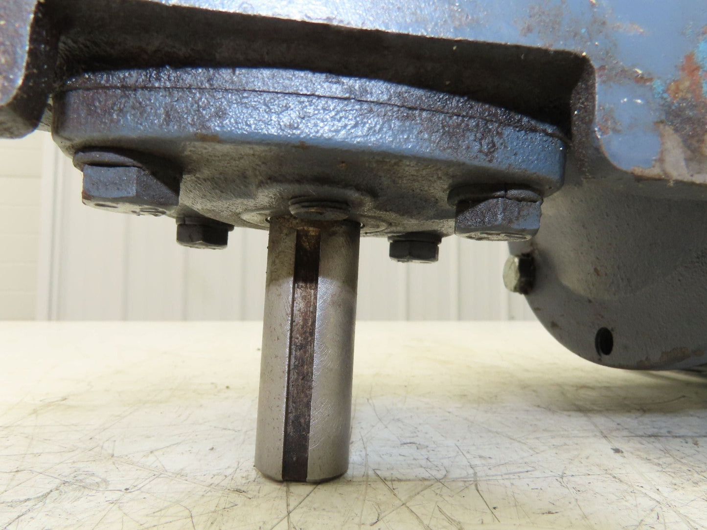 US Motors F008A Unimount 125 Gearmotor 10:1 Reducer .5Hp 230/460V 56C Dual Shaft