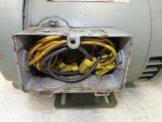 US Motors F008A Unimount 125 Gearmotor 10:1 Reducer .5Hp 230/460V 56C Dual Shaft