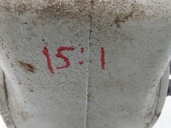 Worm Gearbox Horizontal Drive Dual Output 15:1 Reducer 1" Solid Input Shaft