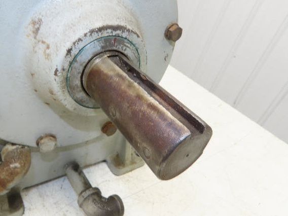 Worm Gearbox Horizontal Drive Dual Output 15:1 Reducer 1" Solid Input Shaft