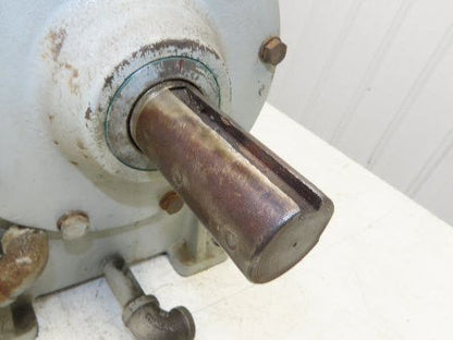 Worm Gearbox Horizontal Drive Dual Output 15:1 Reducer 1" Solid Input Shaft