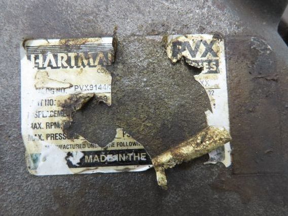 Hartmann PVX9144/3-CKXXX-20FL/FG-PCXXXX Hydraulic Piston Pump 70gpm 4500psi