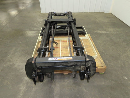 Yale Duplex Forklift Mast 2-Stage Class 2 SideShift 16"x42" Carriage