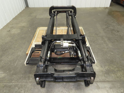 Yale Duplex Forklift Mast 2-Stage Class 2 SideShift 16"x42" Carriage