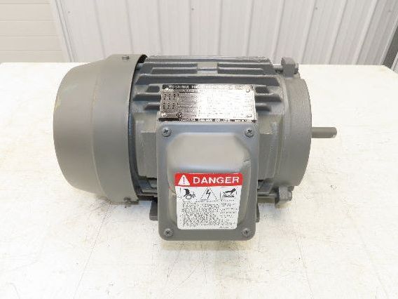 Toshiba B0012FMF2AOZ AC Motor 1Hp 3490rpm 230/460v 3ph 56/56H TEFC