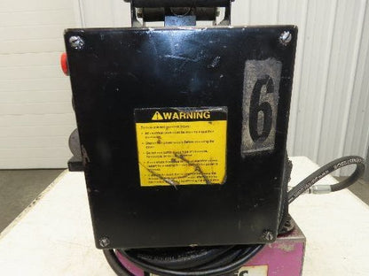 SPX Hytec 100888 Hydraulic Power Workholding Pump Unit 2.5gal 115V