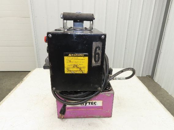 SPX Hytec 100888 Hydraulic Power Workholding Pump Unit 2.5gal 115V
