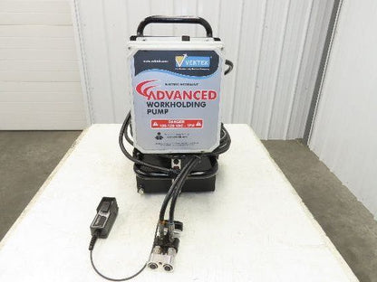 Vektek Advanced Hydraulic Workholding Pump Power Unit 2-Stage 5Gal 5000psi 120V