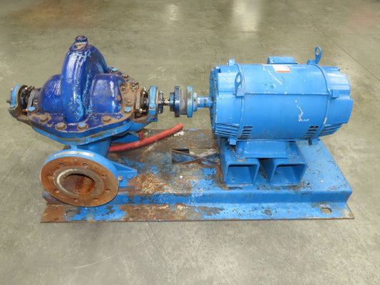 Peerless 4AE11 Split Case Centrifugal Pump 5x4" Flanged 15Hp 230/460V 3PH