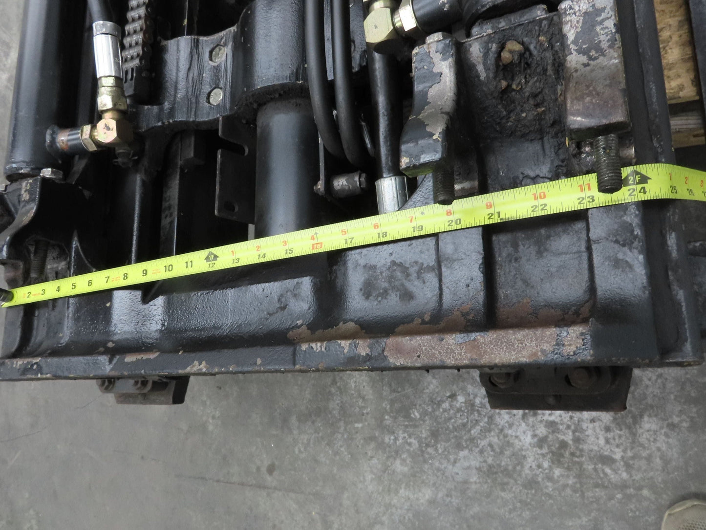 Yale Triple Forklift Mast 3-Stage Class 3 SideShift 20"x38-1/2" Carriage