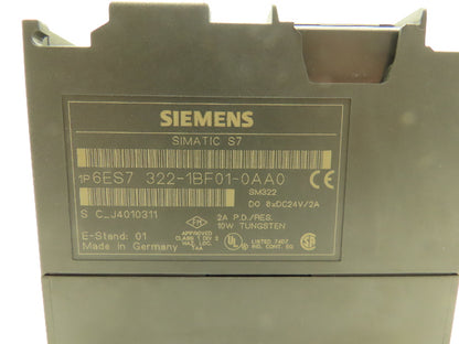 Siemens 322-1BF01-0AA0 322-1BL00-0AA0 Digital Output Module Mixed Lot of 5