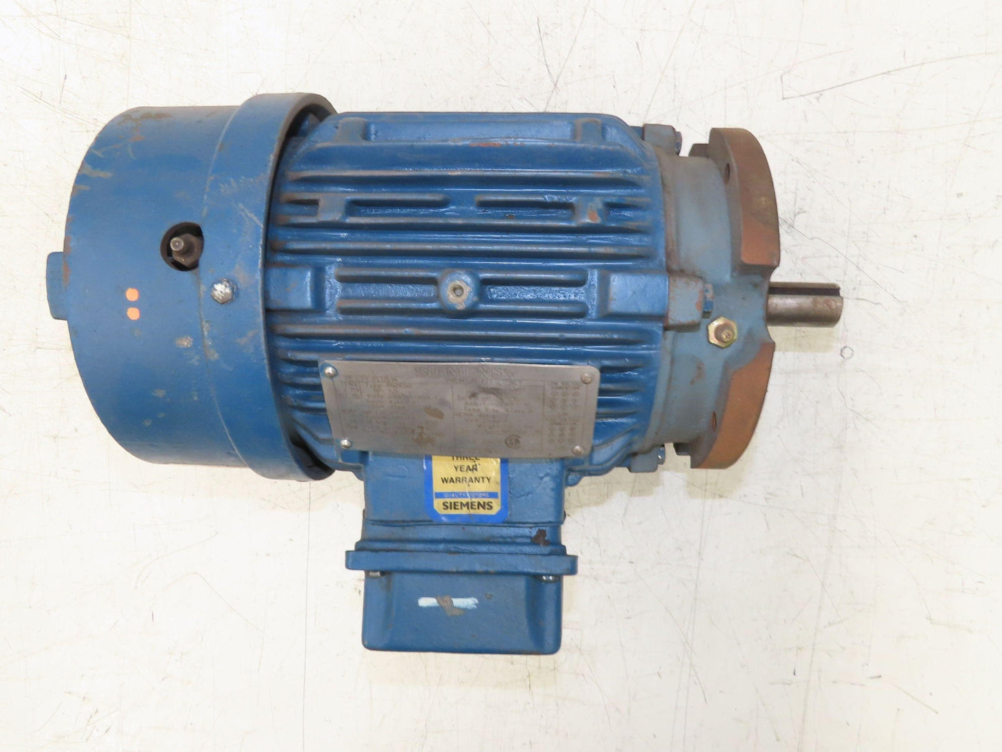 Siemens PE-21 Plus AC Motor 1.5Hp 1740rpm 230/460v 3ph 143TC TENV