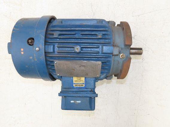 Siemens PE-21 Plus AC Motor 1.5Hp 1740rpm 230/460v 3ph 143TC TENV