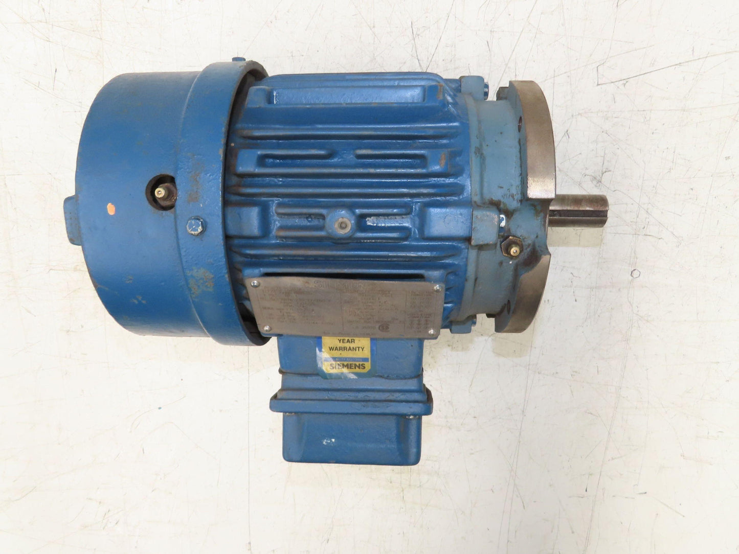 Siemens PE-21 Plus AC Motor 1Hp 1745rpm 230/460v 3ph 143TC TENV