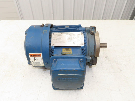 Siemens PE-21 Plus AC Motor 1Hp 1745rpm 230/460v 3ph 143TC TENV