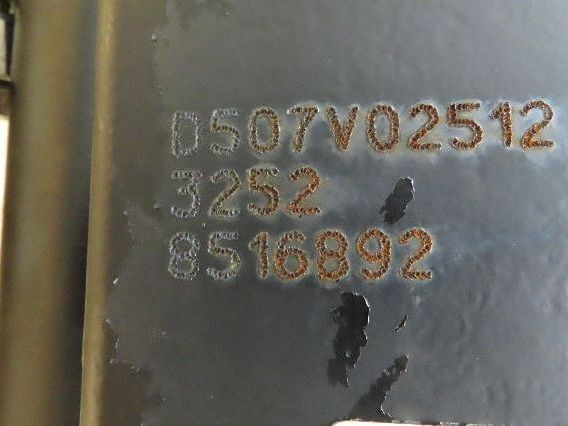 Yale Duplex Forklift Mast 2-Stage Class 2 For 16" Carriage Not Complete