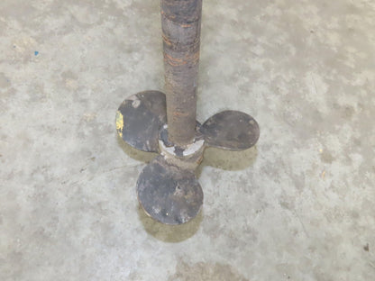 Lightnin Electric Mixer Clamp-On Agitator Drive 1/2Hp 230/460V 37"x5" Impeller