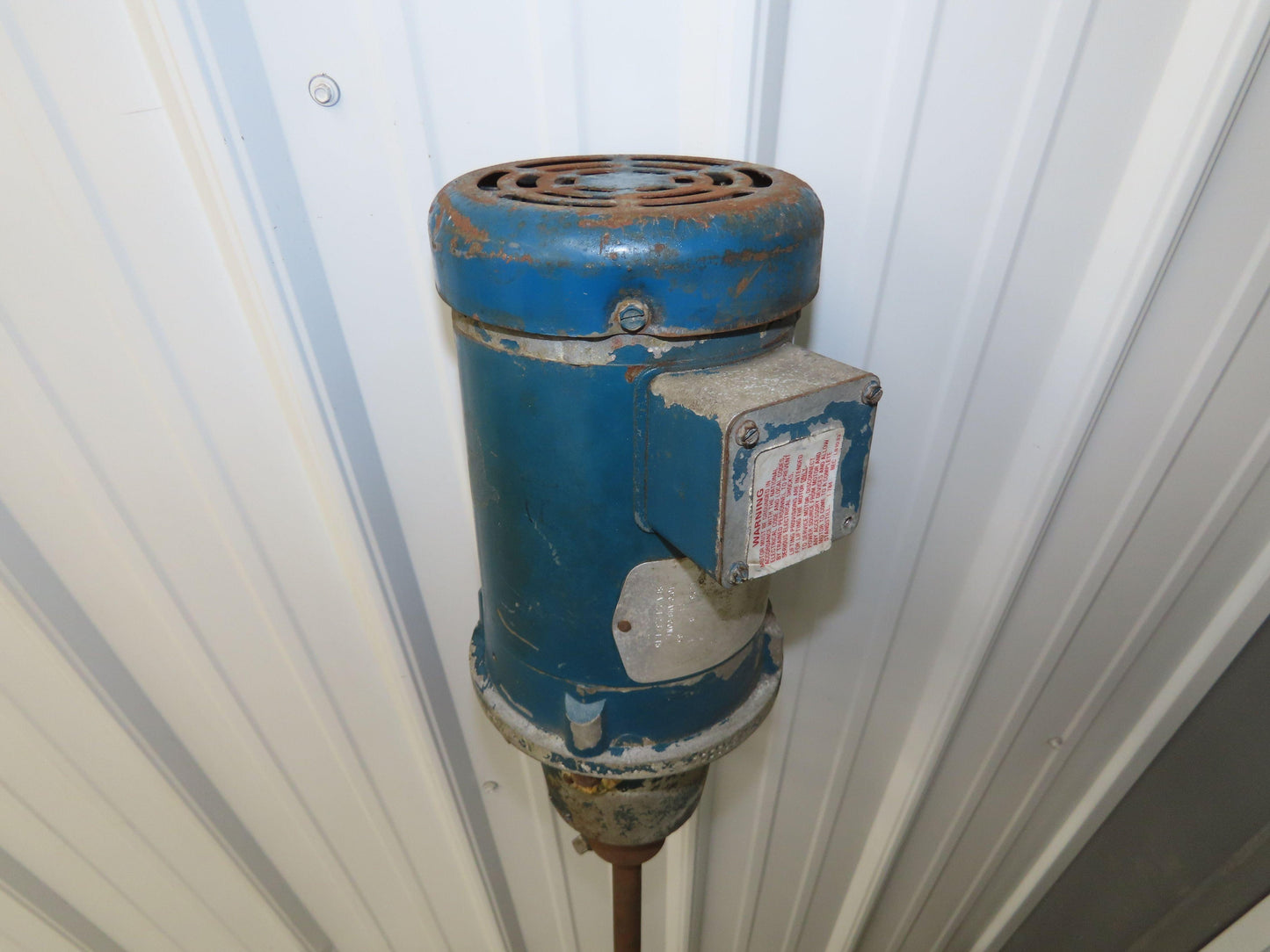 Lightnin Electric Mixer Clamp-On Agitator Drive 1/2Hp 230/460V 37"x5" Impeller