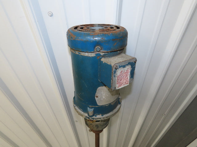 Lightnin Electric Mixer Clamp-On Agitator Drive 1/2Hp 230/460V 37"x5" Impeller
